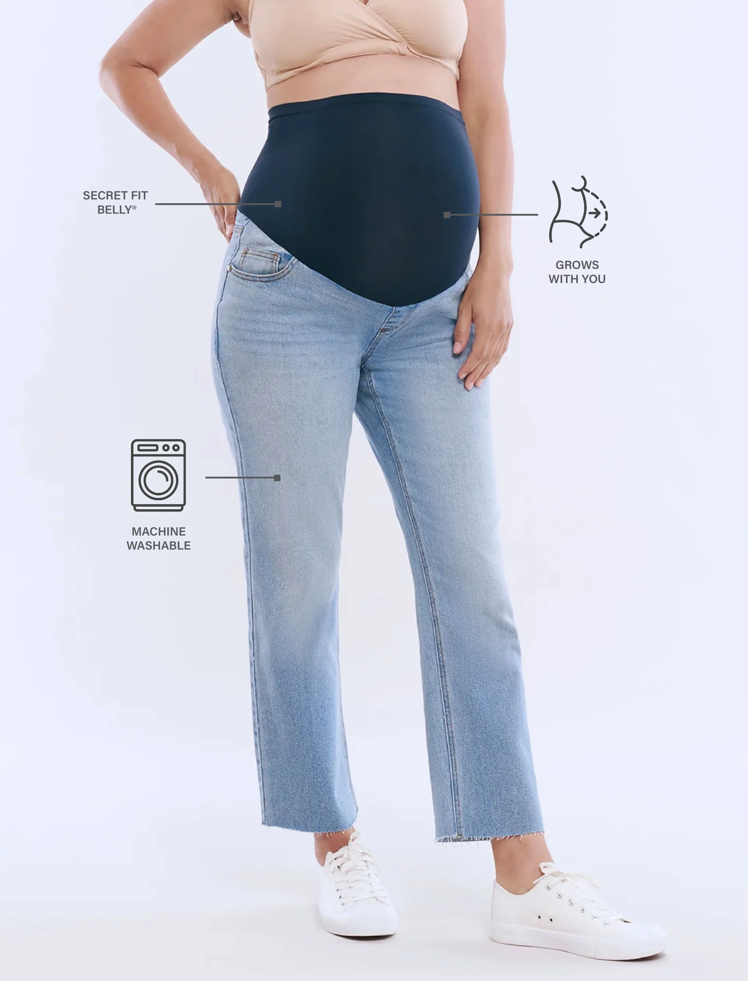 Secret Fit Belly? Slim Straight Leg Jean - Fallshirt