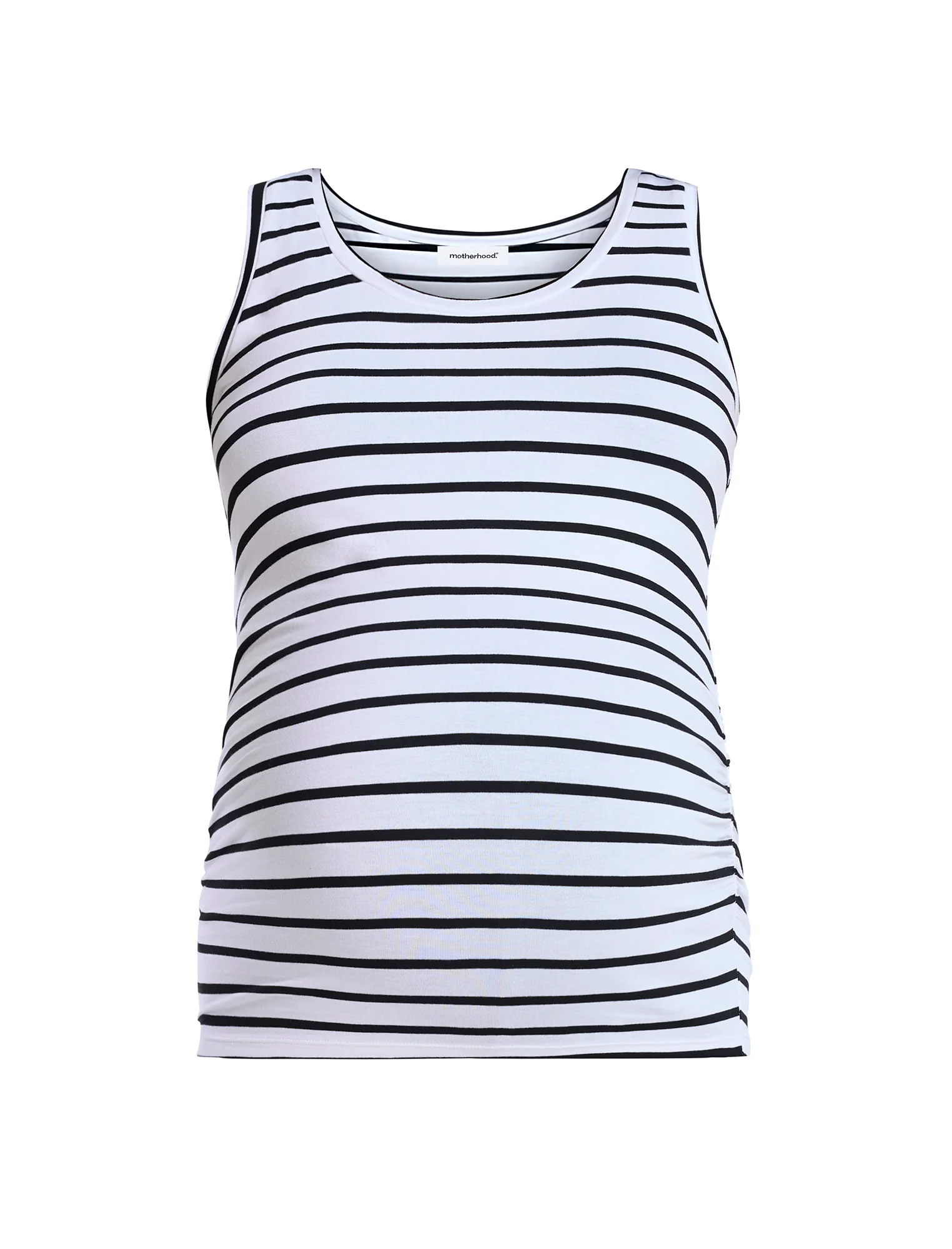 Side Ruched Maternity Tank Top - Fallshirt