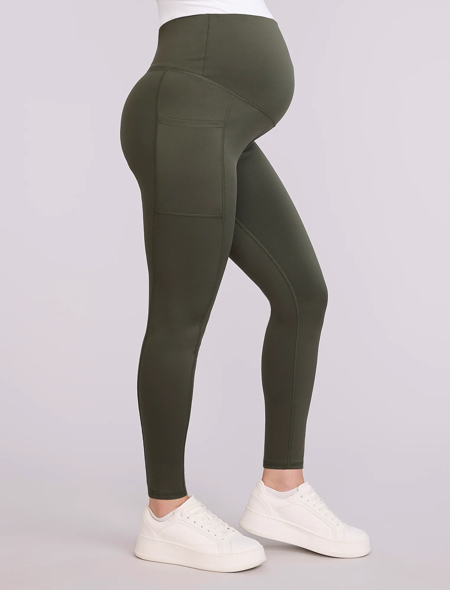 Maternity Seamed Active Pockets Legging - Fallshirt