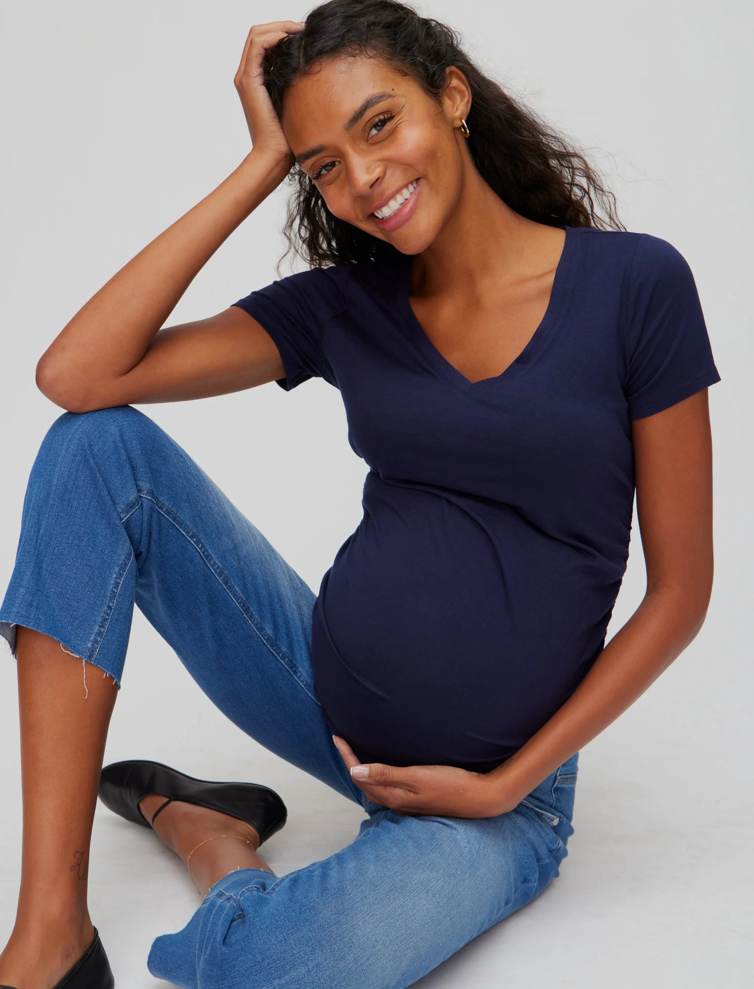 Secret Fit Belly? Straight Leg Maternity Jeans - Fallshirt